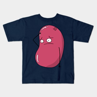 stressed bean Kids T-Shirt